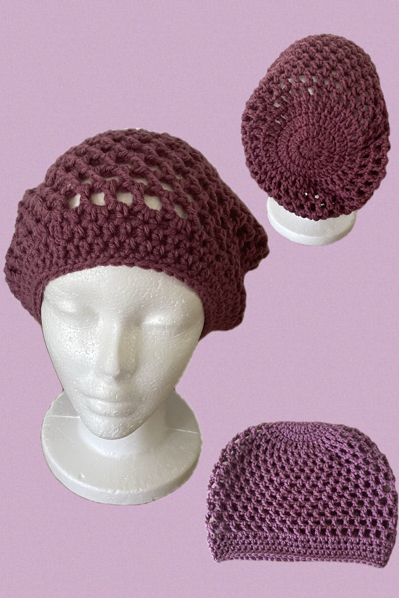 Mesh Slouch Beanie