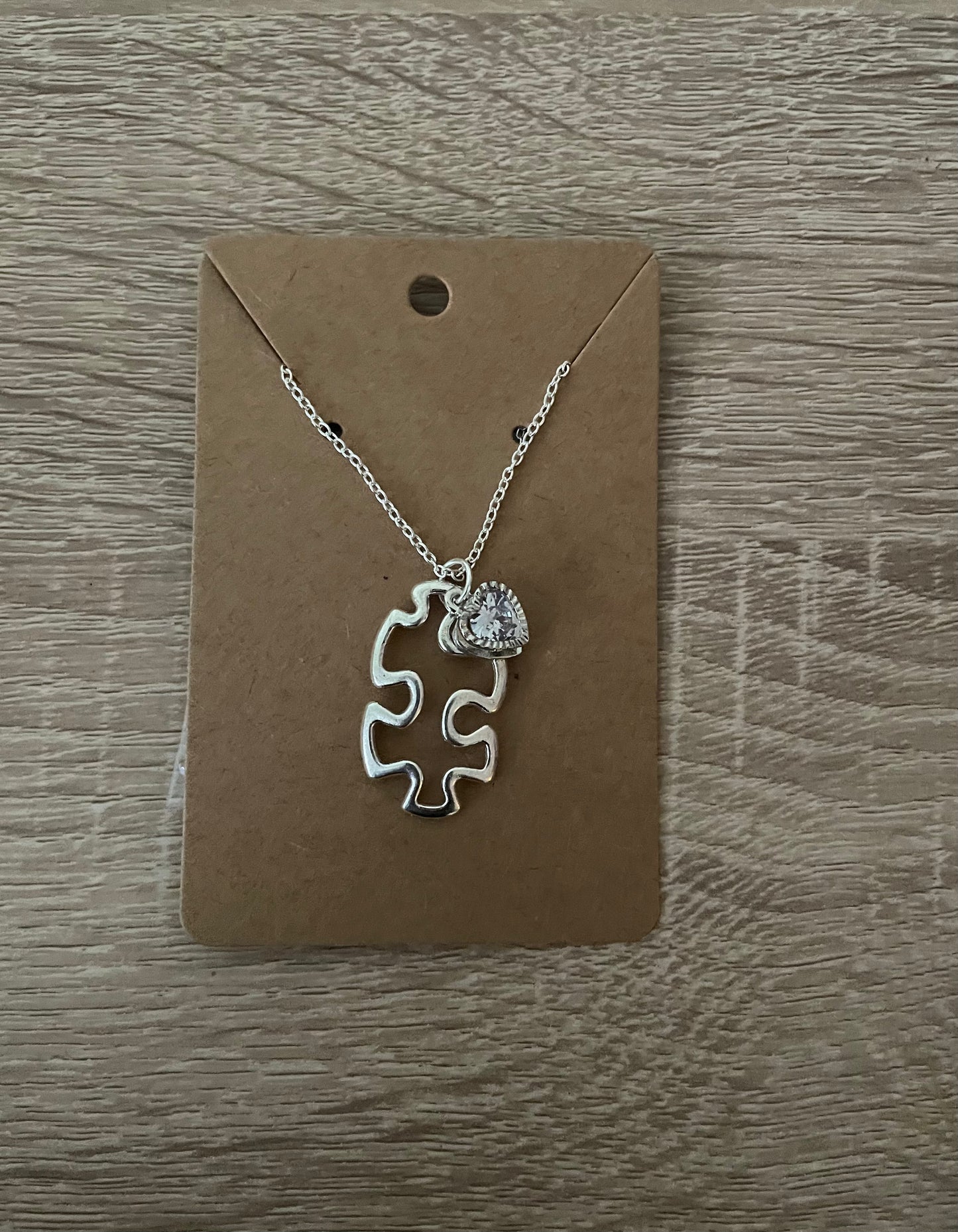 Autism Puzzle Necklace