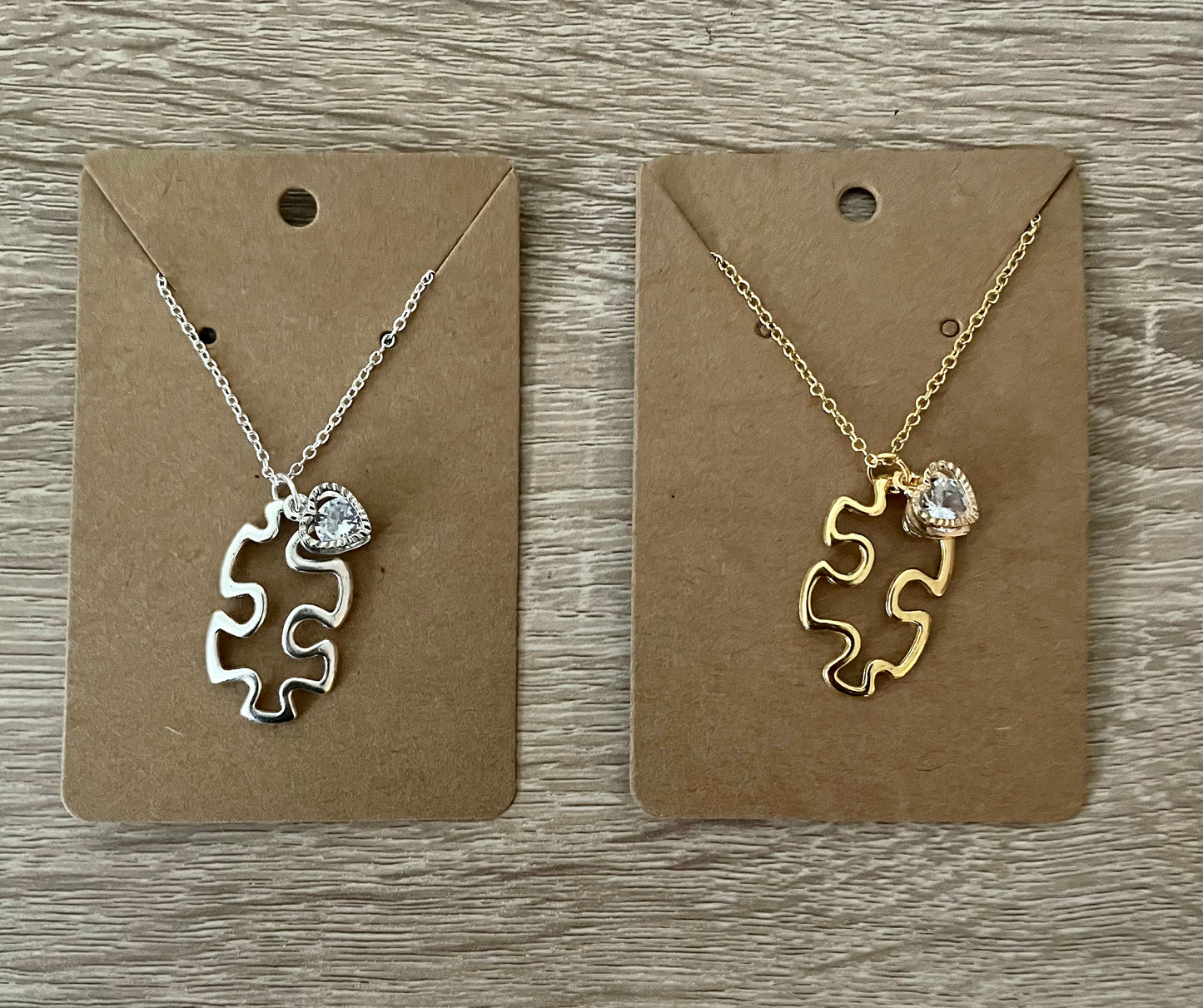 Autism Puzzle Necklace